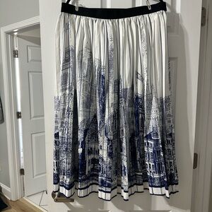 Cathedral Print Skirt